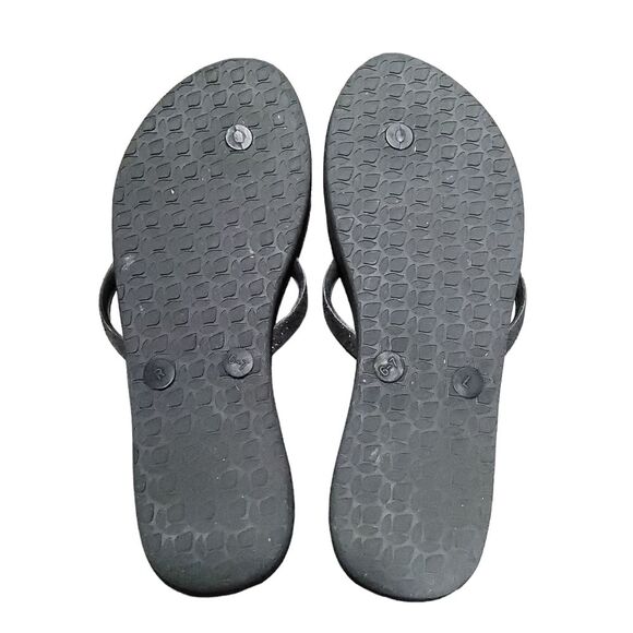 Reef Women’s Black Stargazer 6-7 Black with Black sparkle - Picture 4 of 5